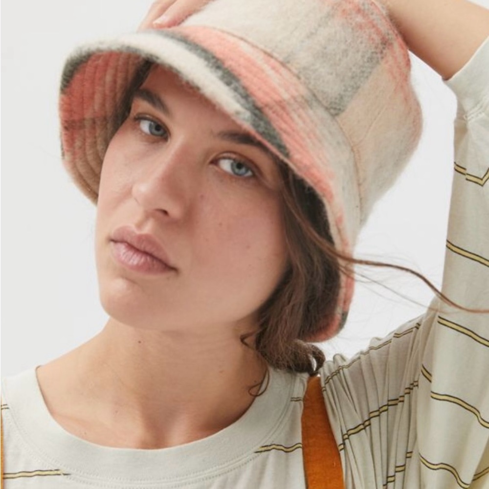 Designer Style Plaid Bucket Hat - Picture 2 of 4